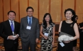 (L-R) Thapana Sirivadhanabhakdi, President & CEO, Thai Beverage Public Company; Kwee Liong Tek, Chairman, Pontiac Land Group; Cecilia Ma Zecha, Senior Director, Programming, Forbes Asia; Solina Chau, Director, Li Ka Shing Foundation