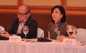 (L-R) Kay Kuok, Executive Chairman, Shangri-La Hotel; Ron Sim, Chairman & CEO, OSIM International; Chew Gek Khim, Executive Chairman, The Straits Trading Company