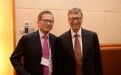 (L-R) Kwek Leng Beng, Executive Chairman, Hong Leong Group Singapore; Bill Gates