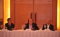 (L-R) Laurence Lien, Chairman, Lien Foundation, CEO, National Volunteer & Philanthropy Centre; Dr. Tahir, Chairman & CEO, Mayapada Group; Paulus Utomo, Chairman, Soechi Group