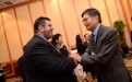 (L-R) William Adamopoulos, CEO/Asia, Forbes Media; Kwee Liong Tek, Chairman, Pontiac Land Group